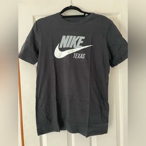 NEW NIKE black Texas  T SHIRT state edition